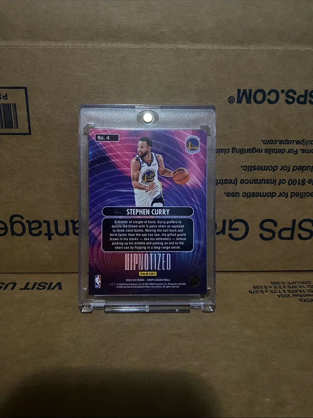 Stephen curry hypnotized insert rare! - Picture 2 of 2